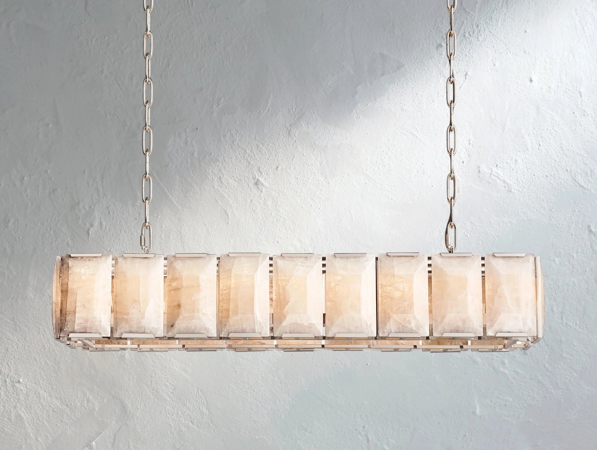 Valonne Calcite Rectangular Chandelier ARDENEL