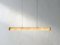 Hamary Chiseled Linear Alabaster Chandelier ARDENEL