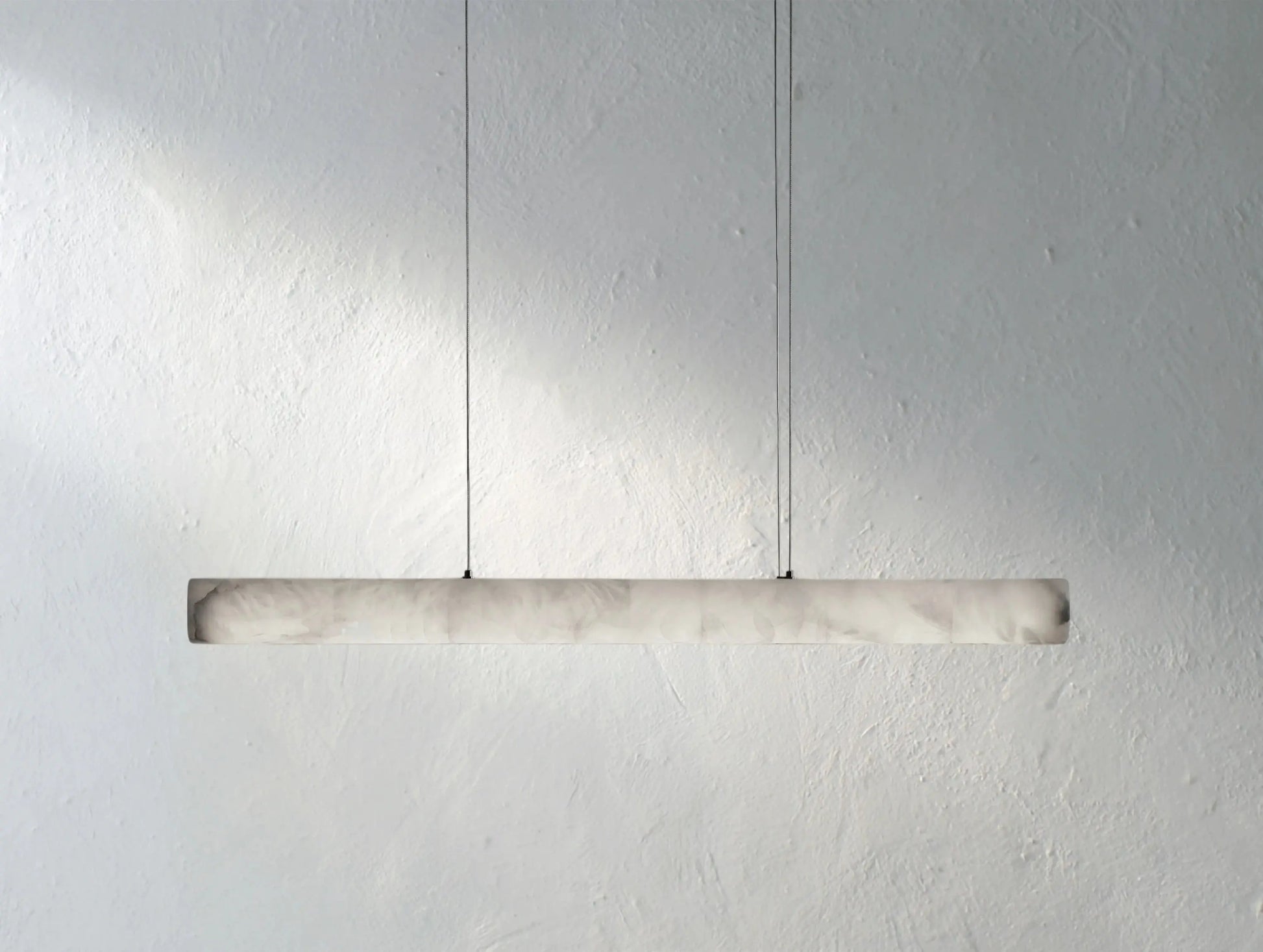 Hamary Chiseled Linear Alabaster Chandelier ARDENEL