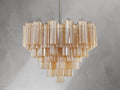 Adois Glass Multi-layer Round Chandelier - ARDENEL