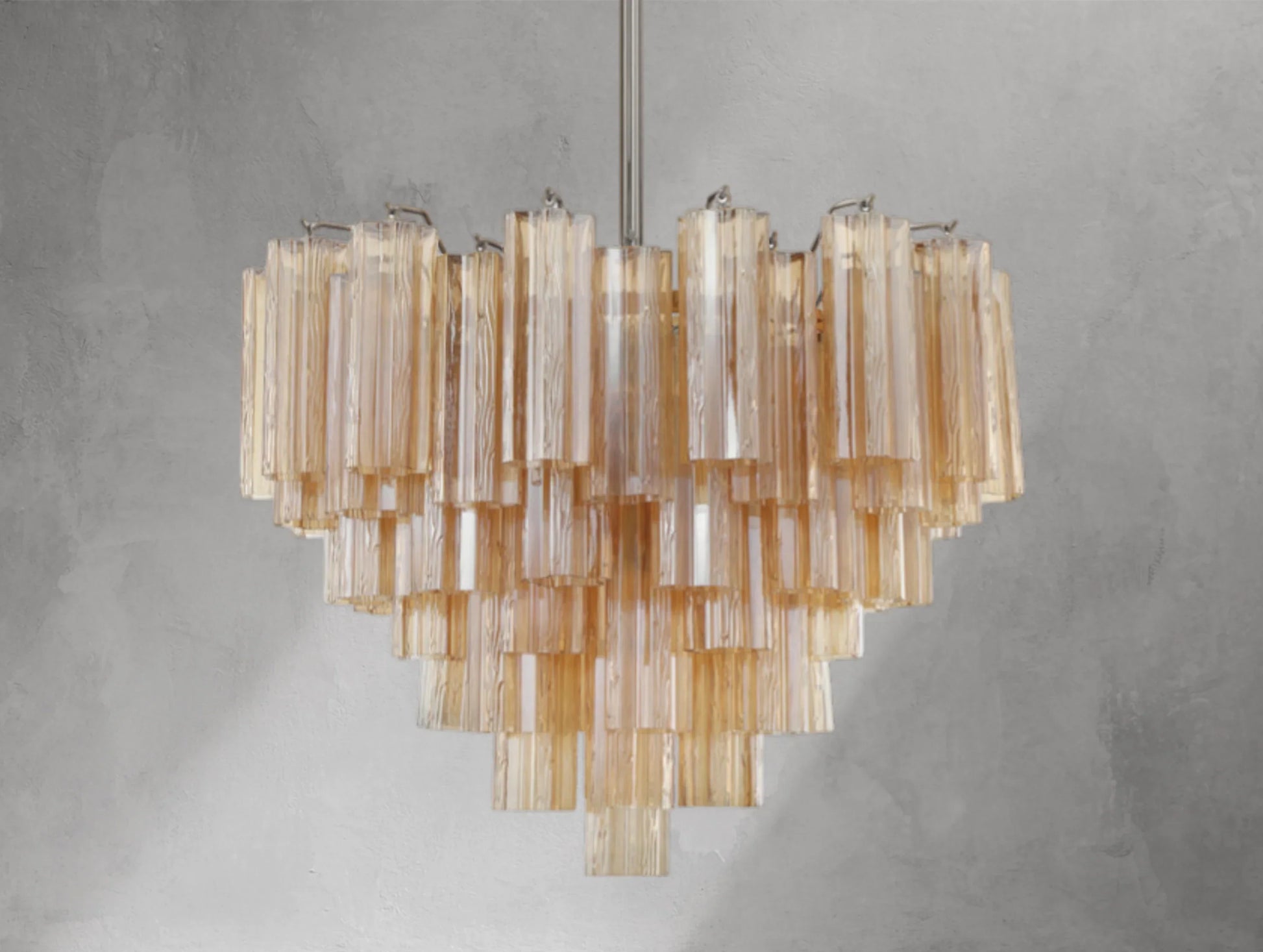 Adois Glass Multi-layer Round Chandelier - ARDENEL