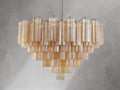 Adois Glass Multi-layer Round Chandelier - ARDENEL
