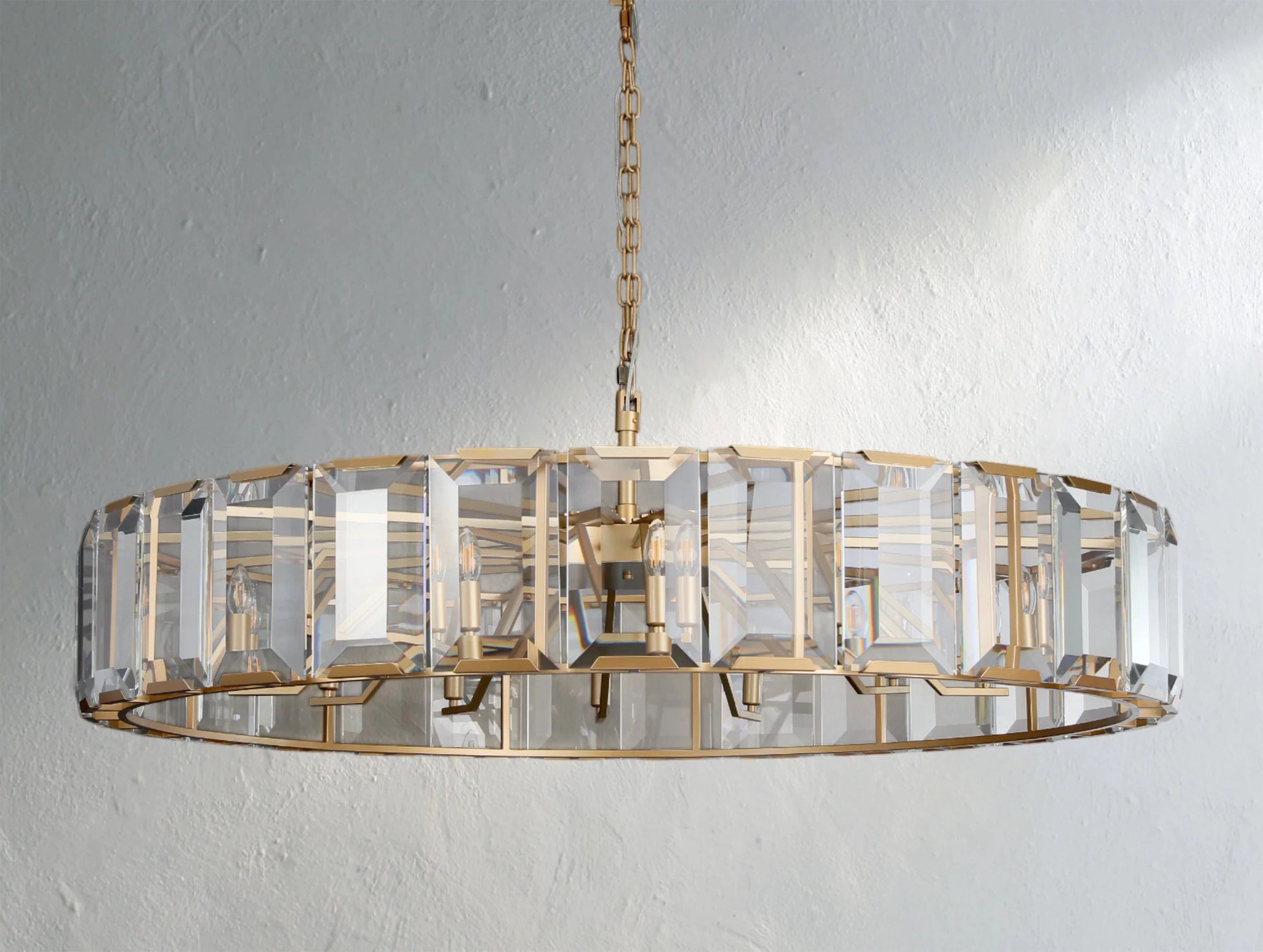Valonne Crystal Round Chandelier ARDENEL