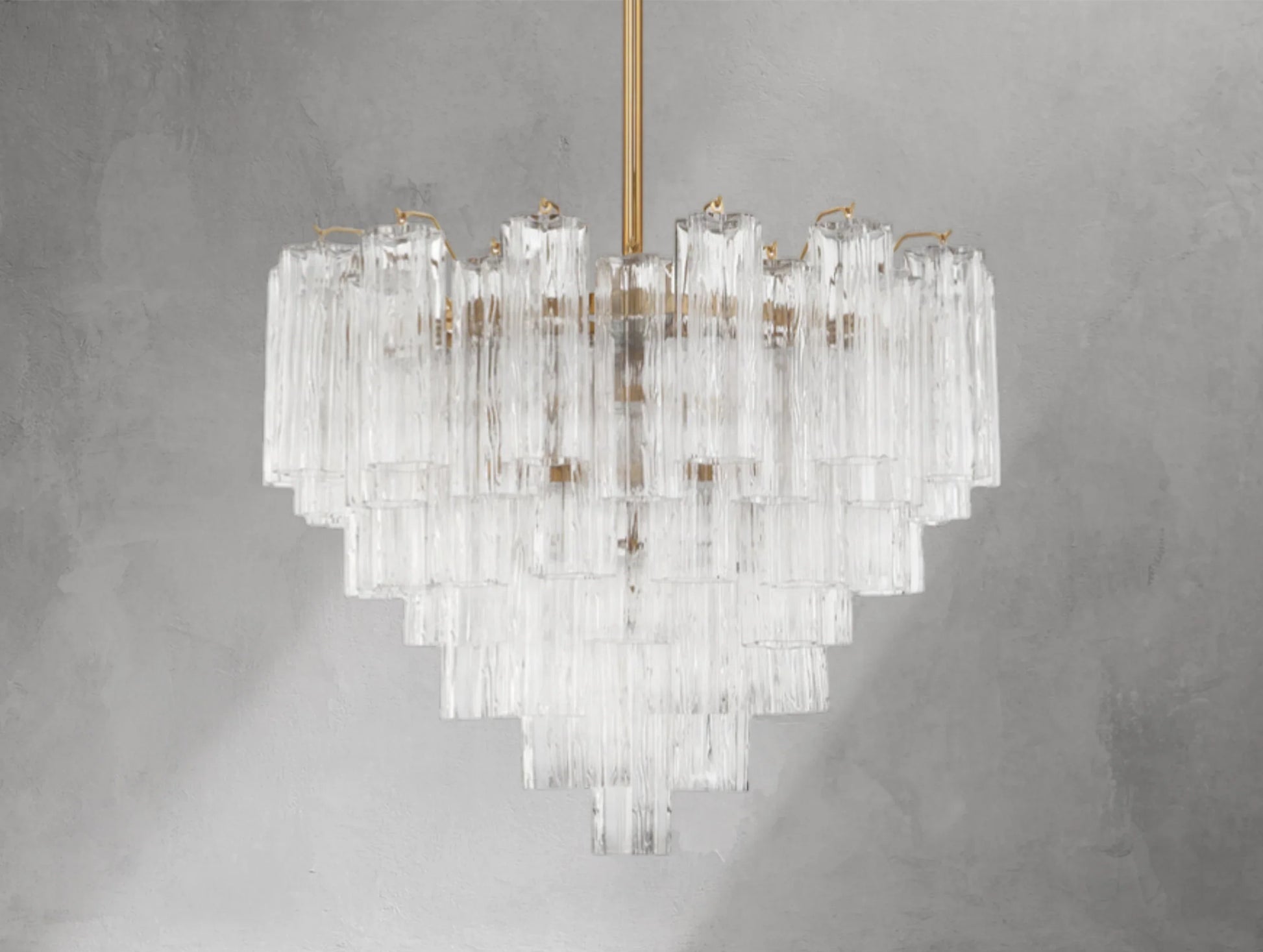 Adois Glass Multi-layer Round Chandelier - ARDENEL