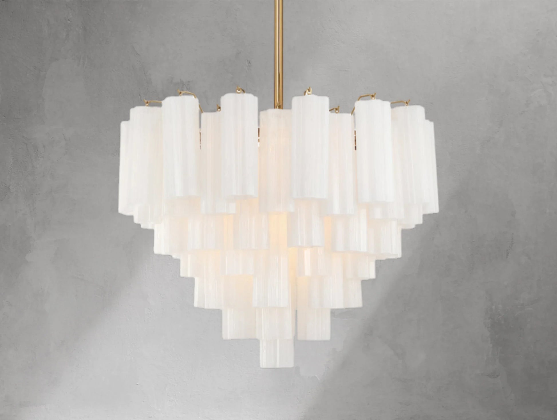 Adois Glass Multi-layer Round Chandelier - ARDENEL