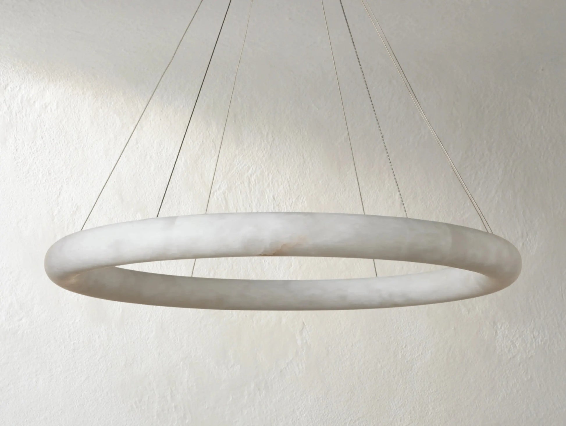Hamary Round Alabaster Chandelier ARDENEL