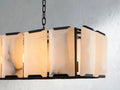 Valonne Calcite Rectangular Chandelier ARDENEL