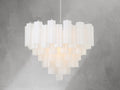 Adois Glass Multi-layer Round Chandelier - ARDENEL