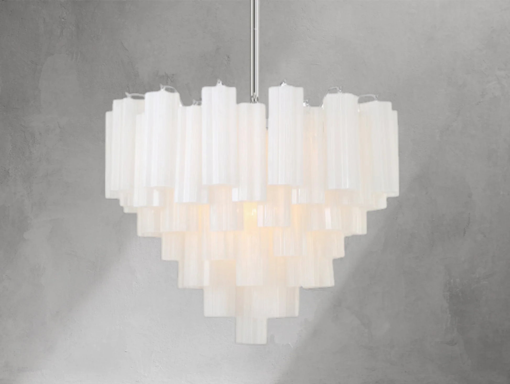 Adois Glass Multi-layer Round Chandelier - ARDENEL
