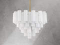 Adois Glass Multi-layer Round Chandelier - ARDENEL