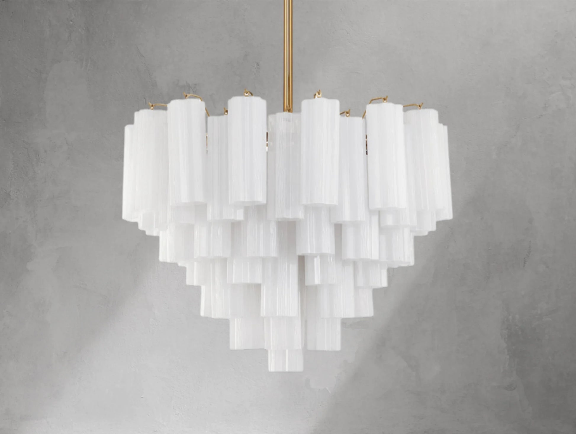 Adois Glass Multi-layer Round Chandelier - ARDENEL