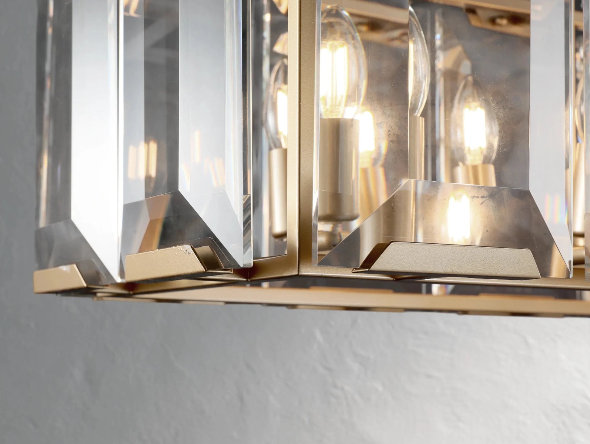 Valonne Crystal Rectangular Chandelier ARDENEL