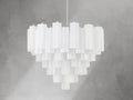 Adois Glass Multi-layer Round Chandelier - ARDENEL