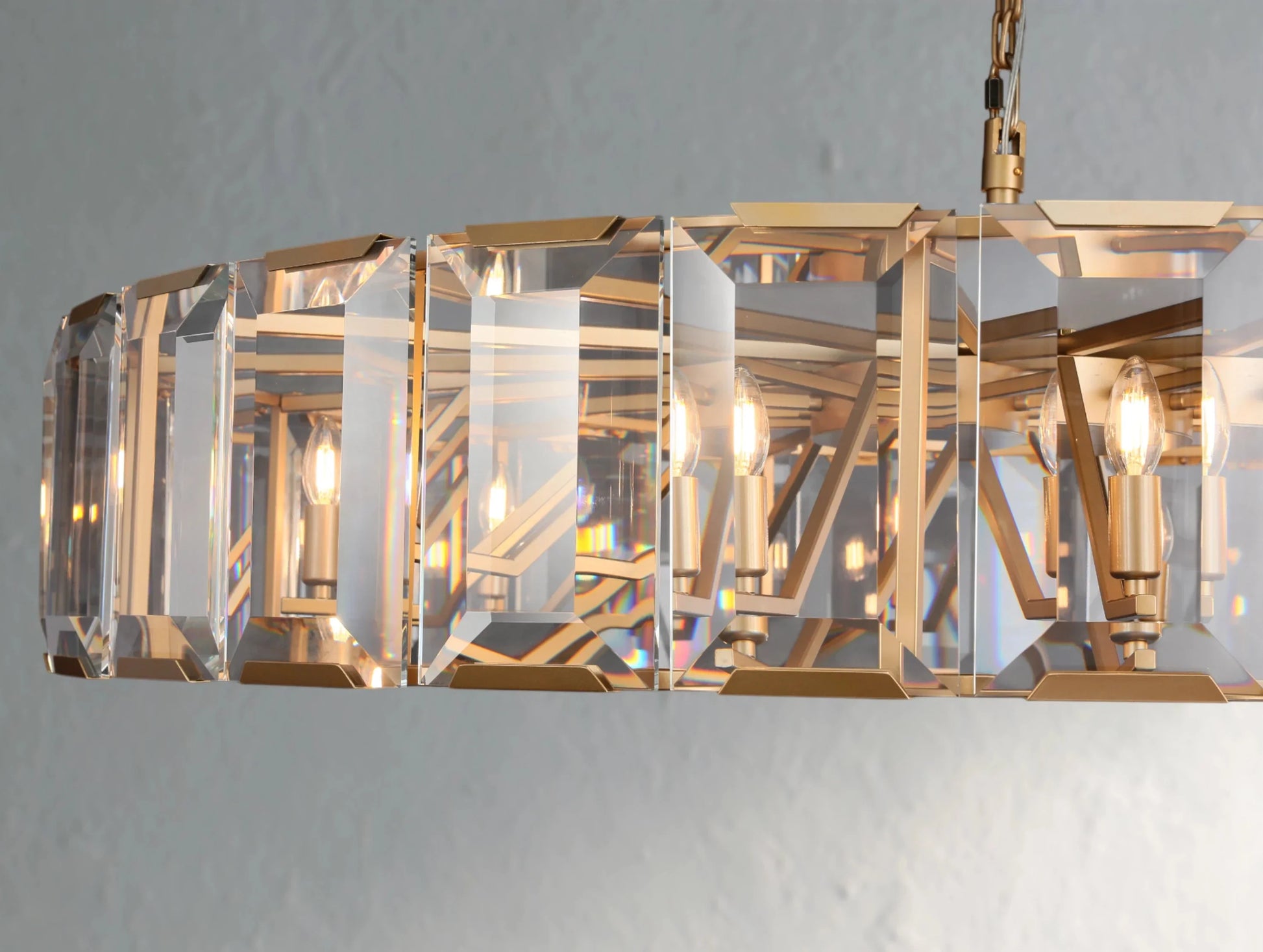 Valonne Crystal Round Chandelier ARDENEL