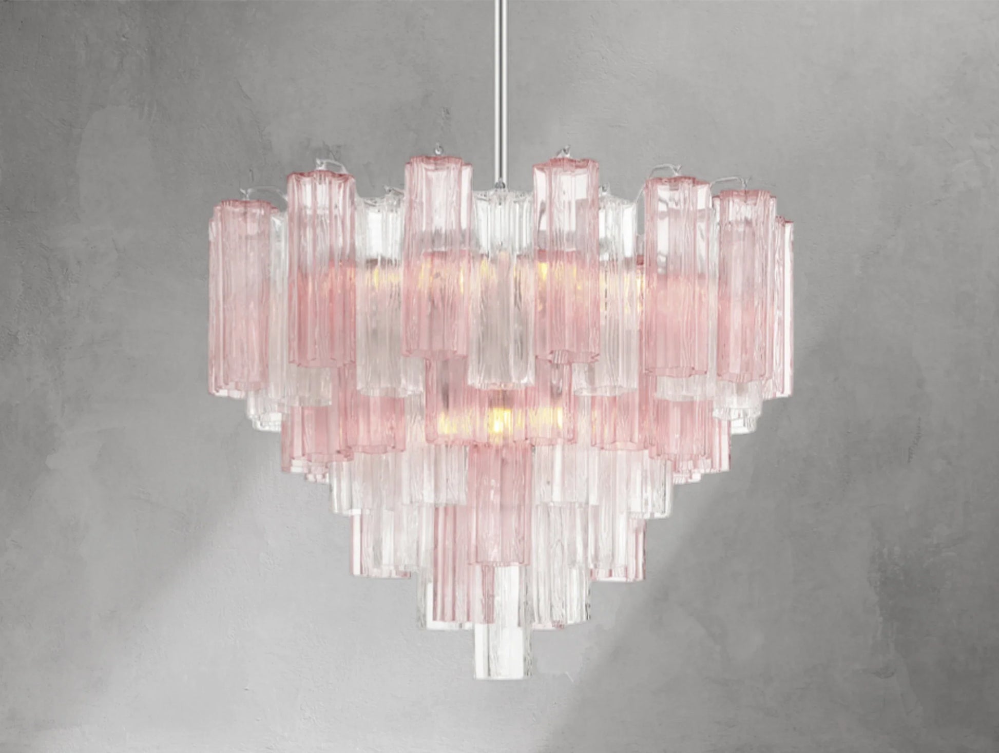 Adois Glass Multi-layer Round Chandelier - ARDENEL