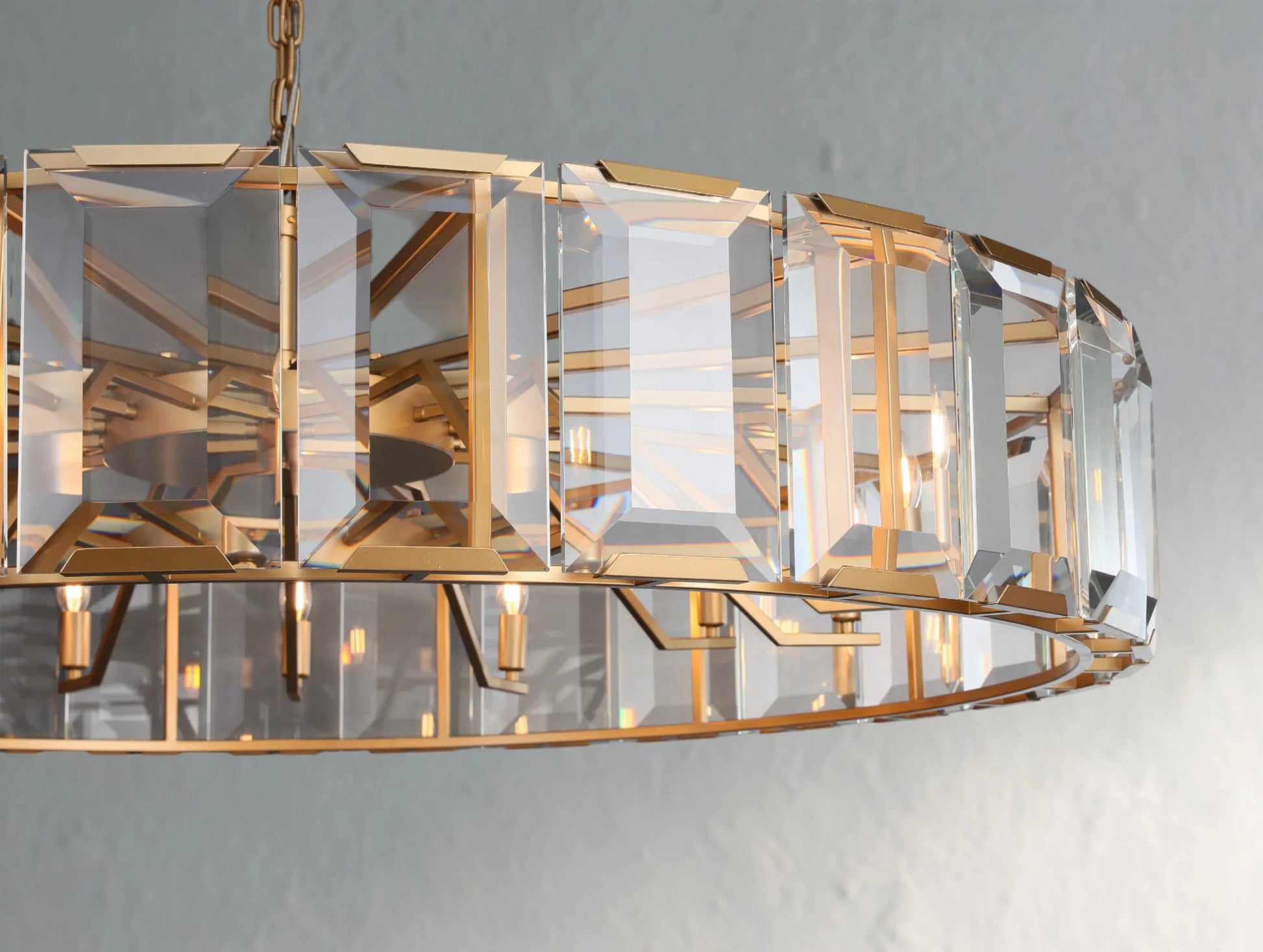Valonne Crystal Round Chandelier ARDENEL
