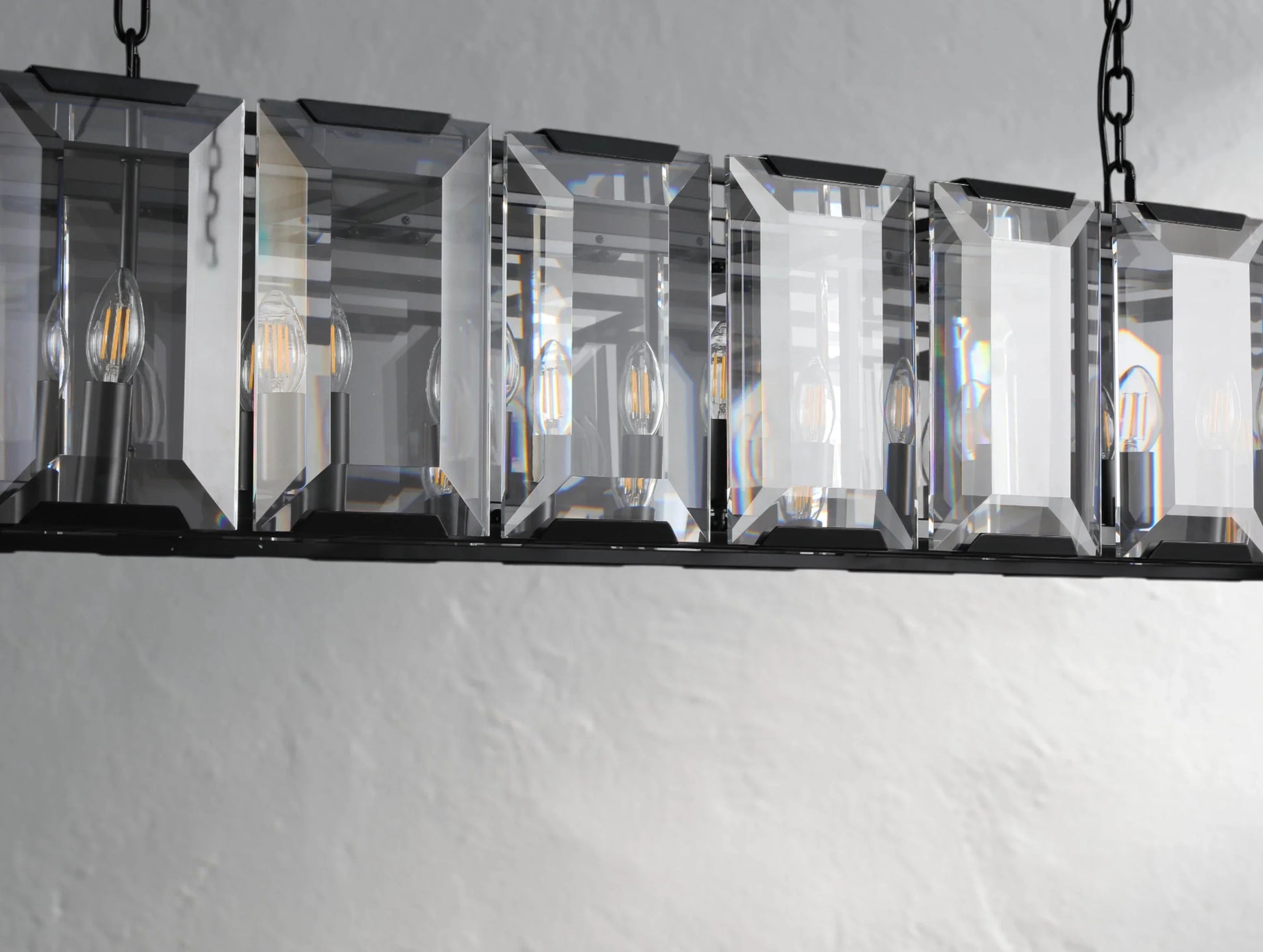 Valonne Crystal Rectangular Chandelier ARDENEL