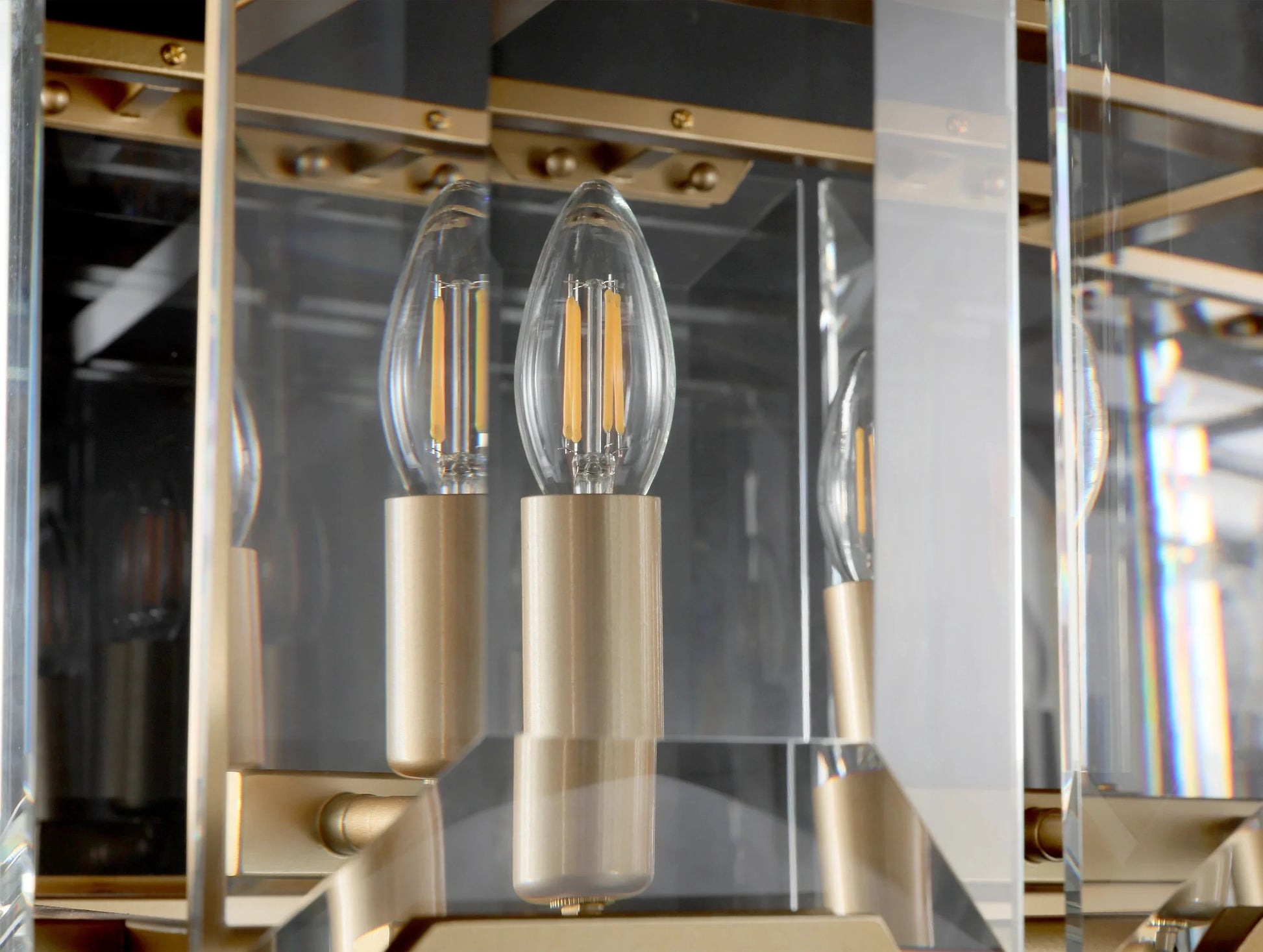 Valonne Crystal Rectangular Chandelier ARDENEL