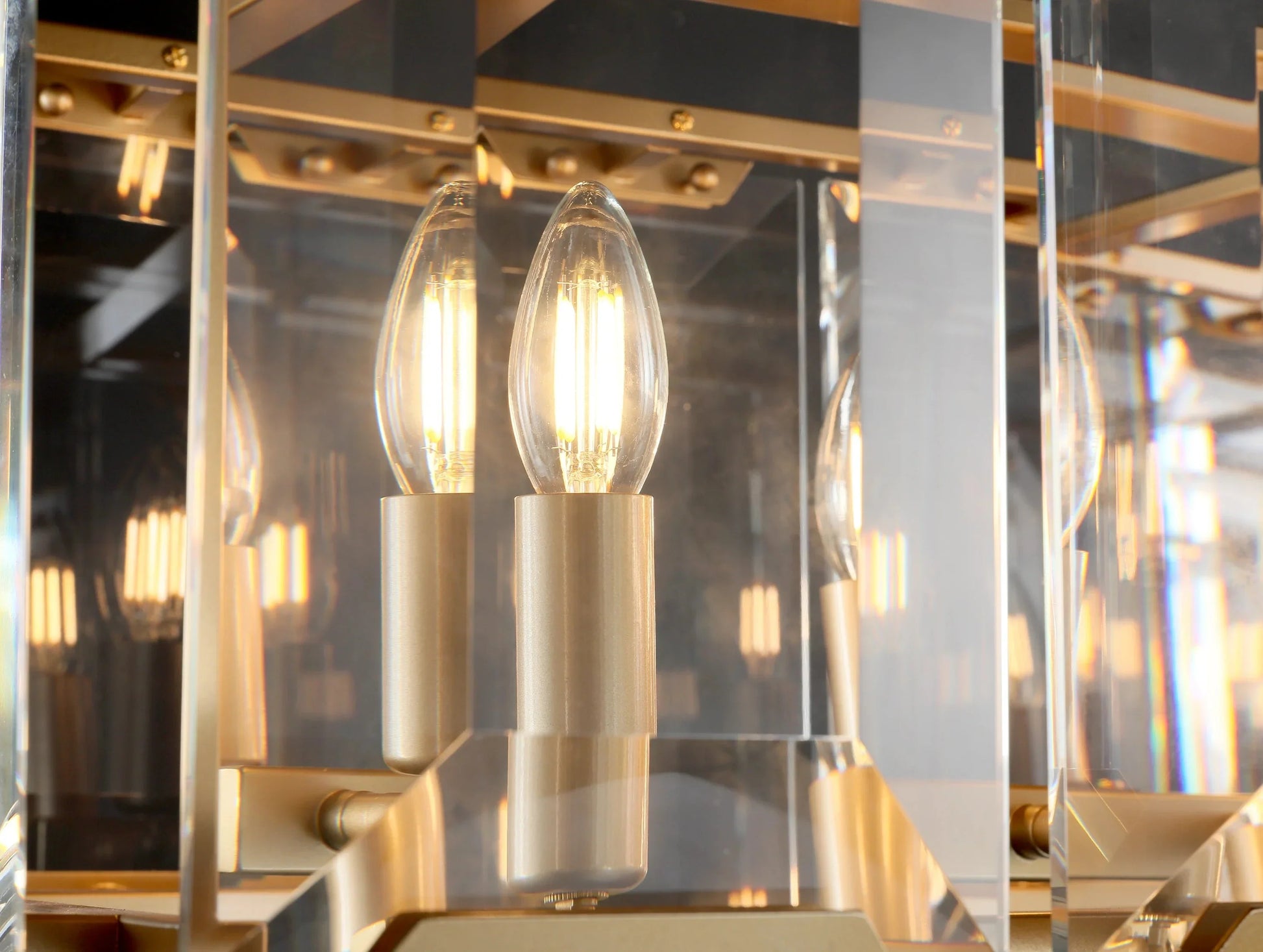 Valonne Crystal Rectangular Chandelier ARDENEL