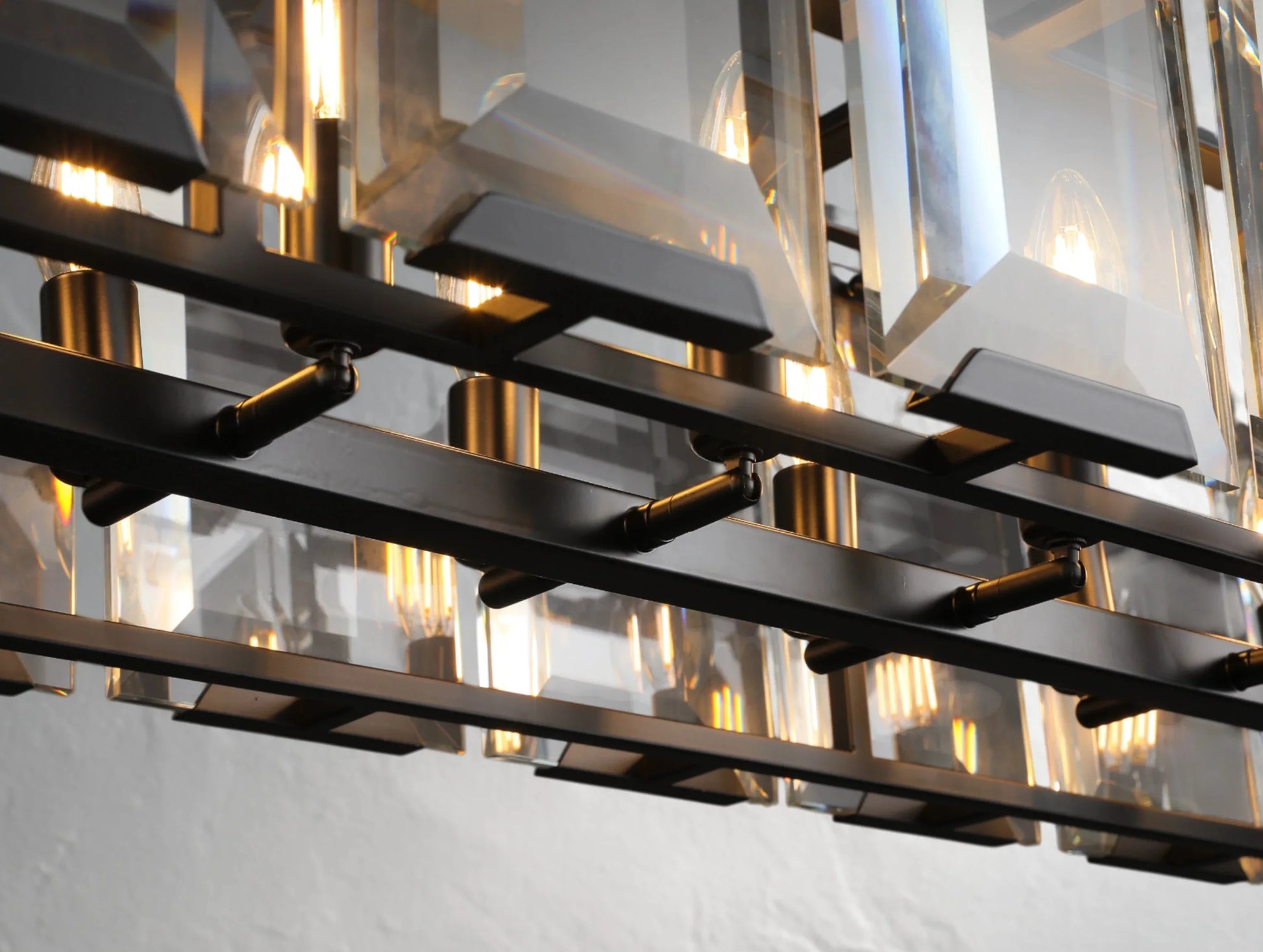 Valonne Crystal Rectangular Chandelier ARDENEL