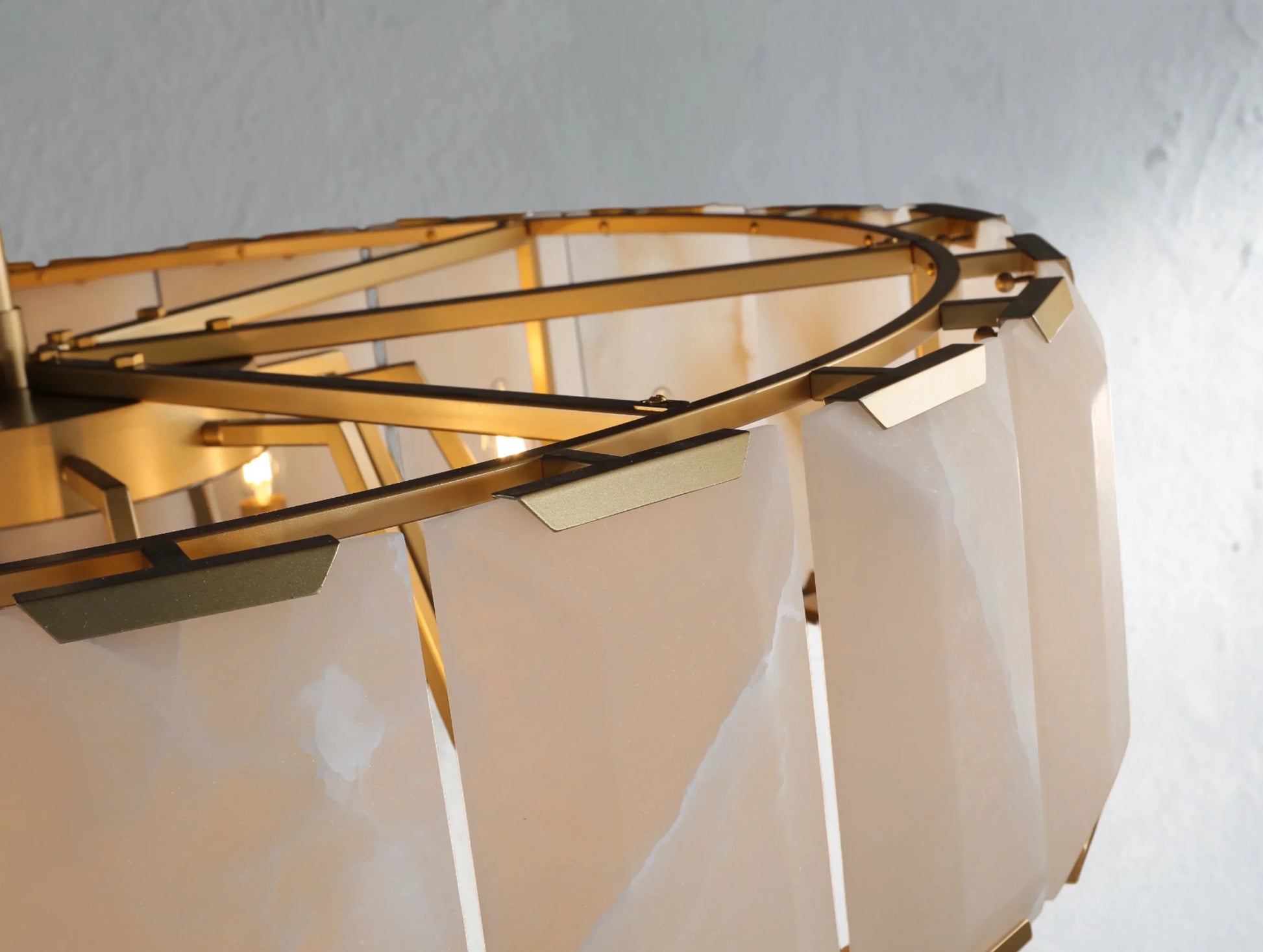 Valonne Calcite Round Chandelier ARDENEL
