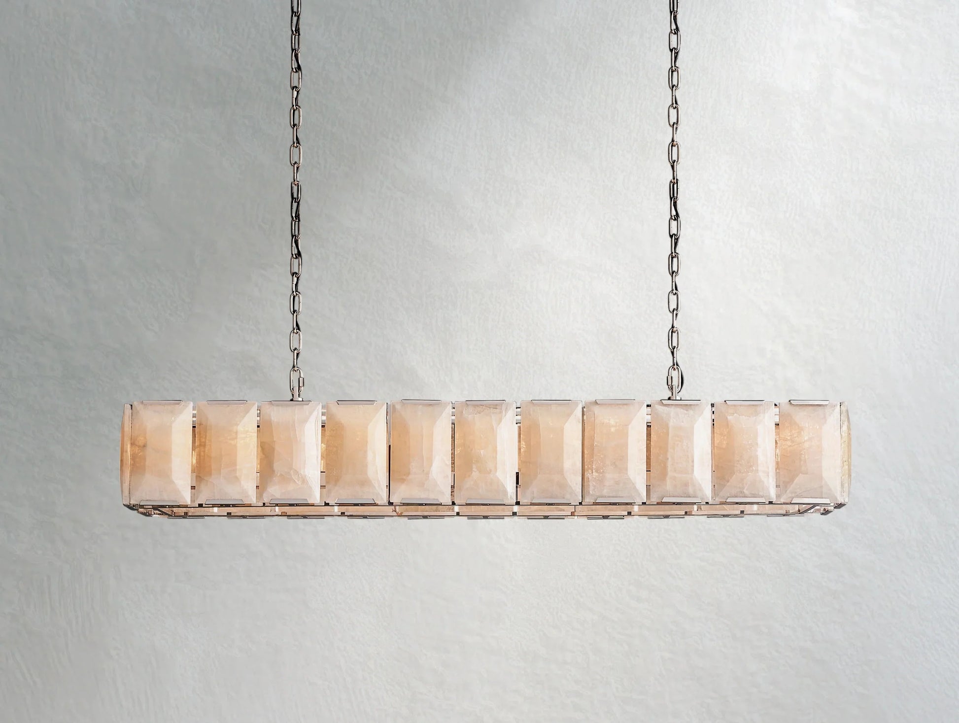 Valonne Calcite Rectangular Chandelier ARDENEL