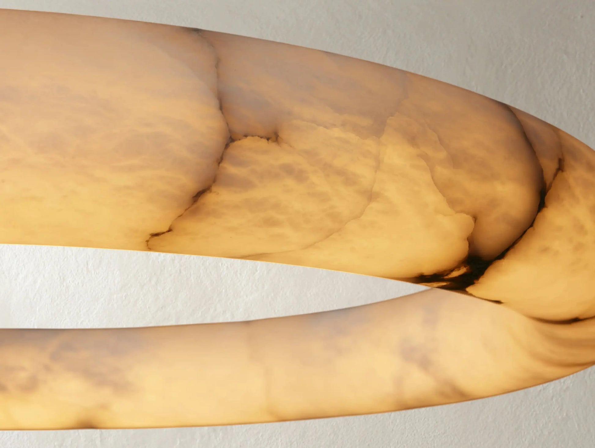 Hamary Round Alabaster Chandelier ARDENEL