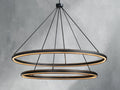 Pelta Two-Tier Round Chandelier - ARDENEL