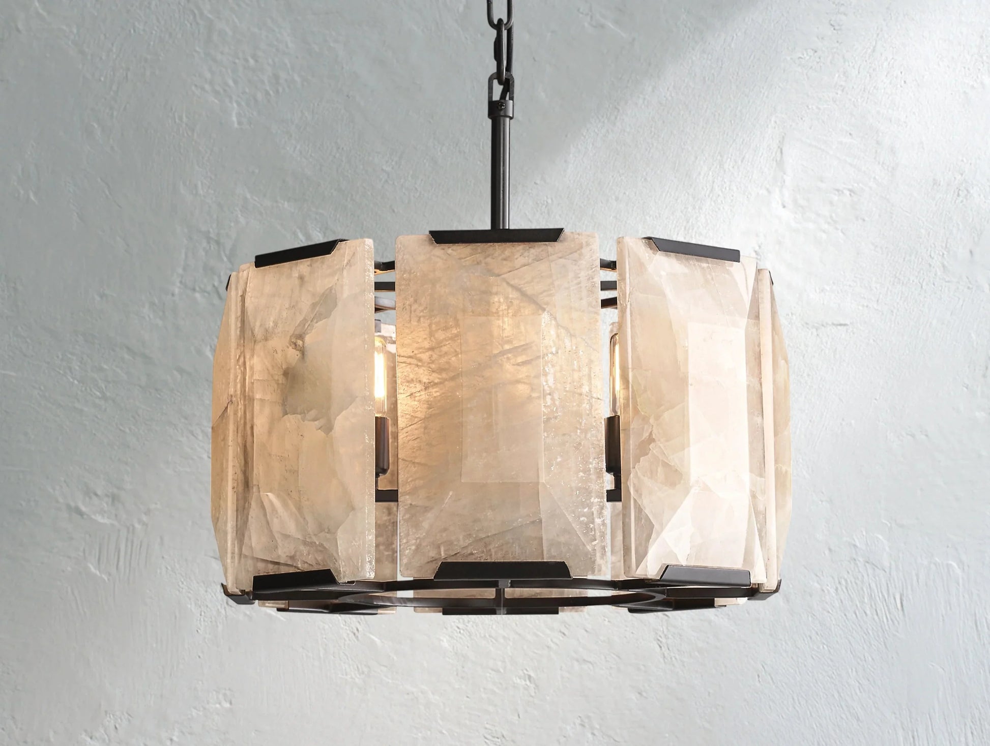 Valonne Calcite Round Chandelier ARDENEL