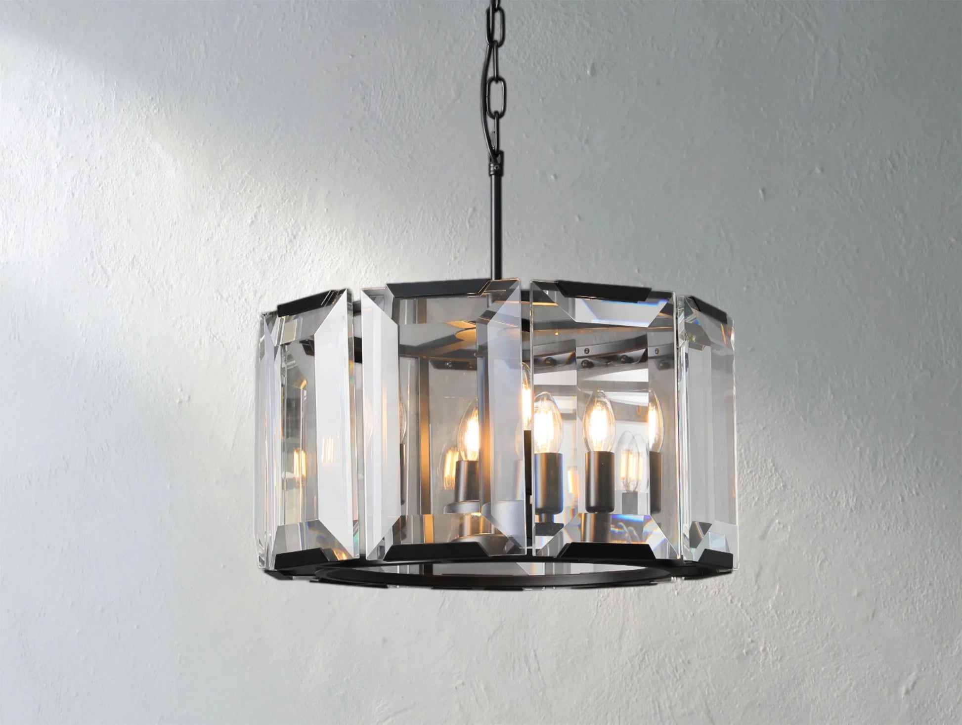 Valonne Crystal Round Chandelier ARDENEL