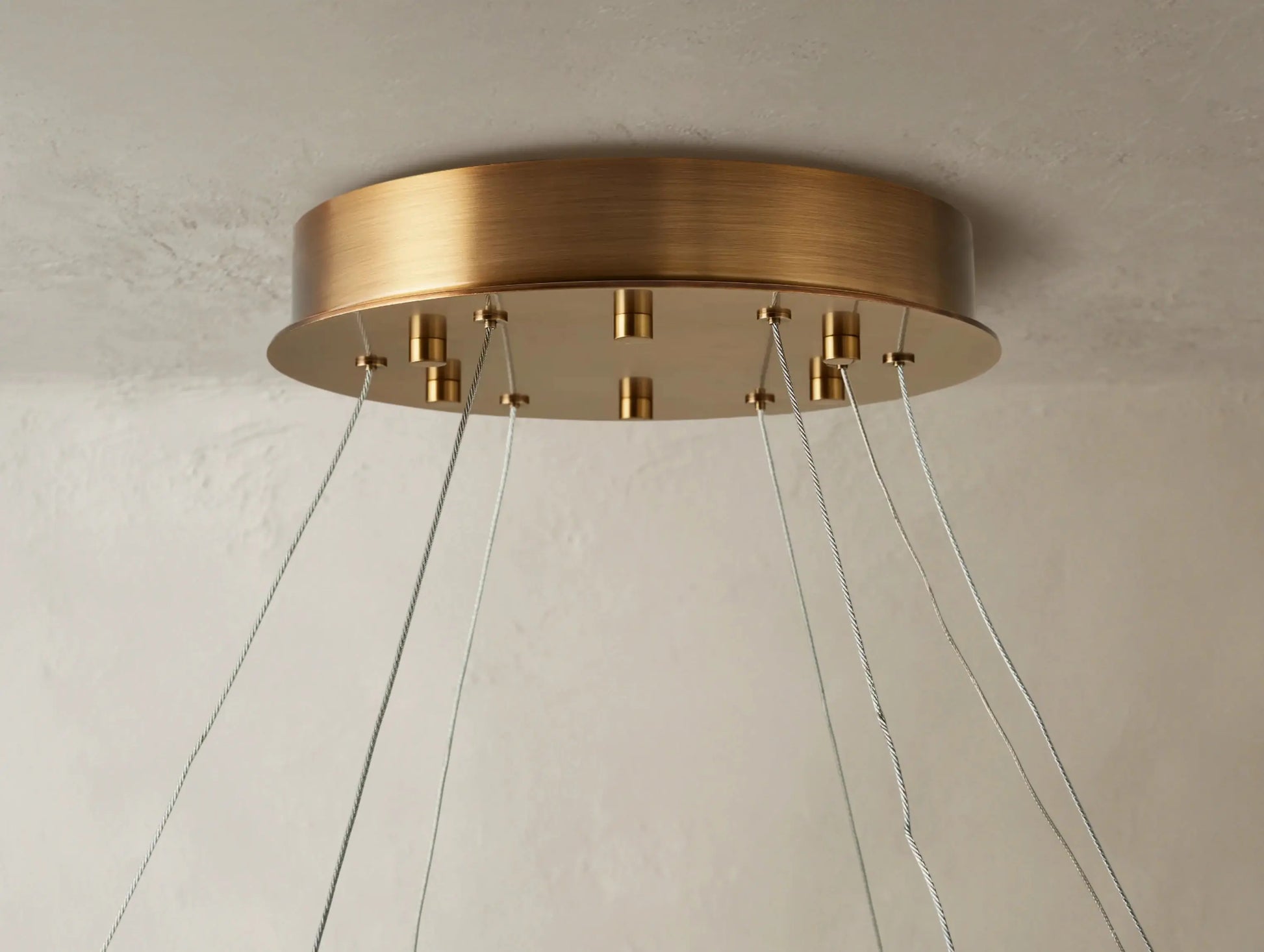 Hamary Round Alabaster Chandelier ARDENEL