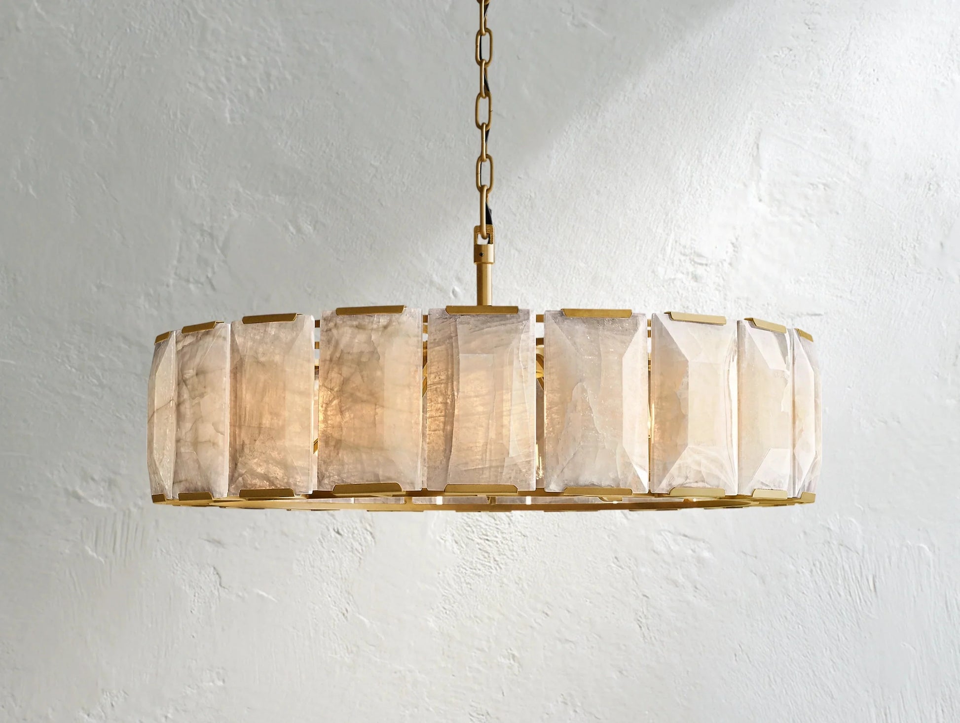 Valonne Calcite Round Chandelier ARDENEL