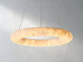 Hamary Round Alabaster Chandelier ARDENEL