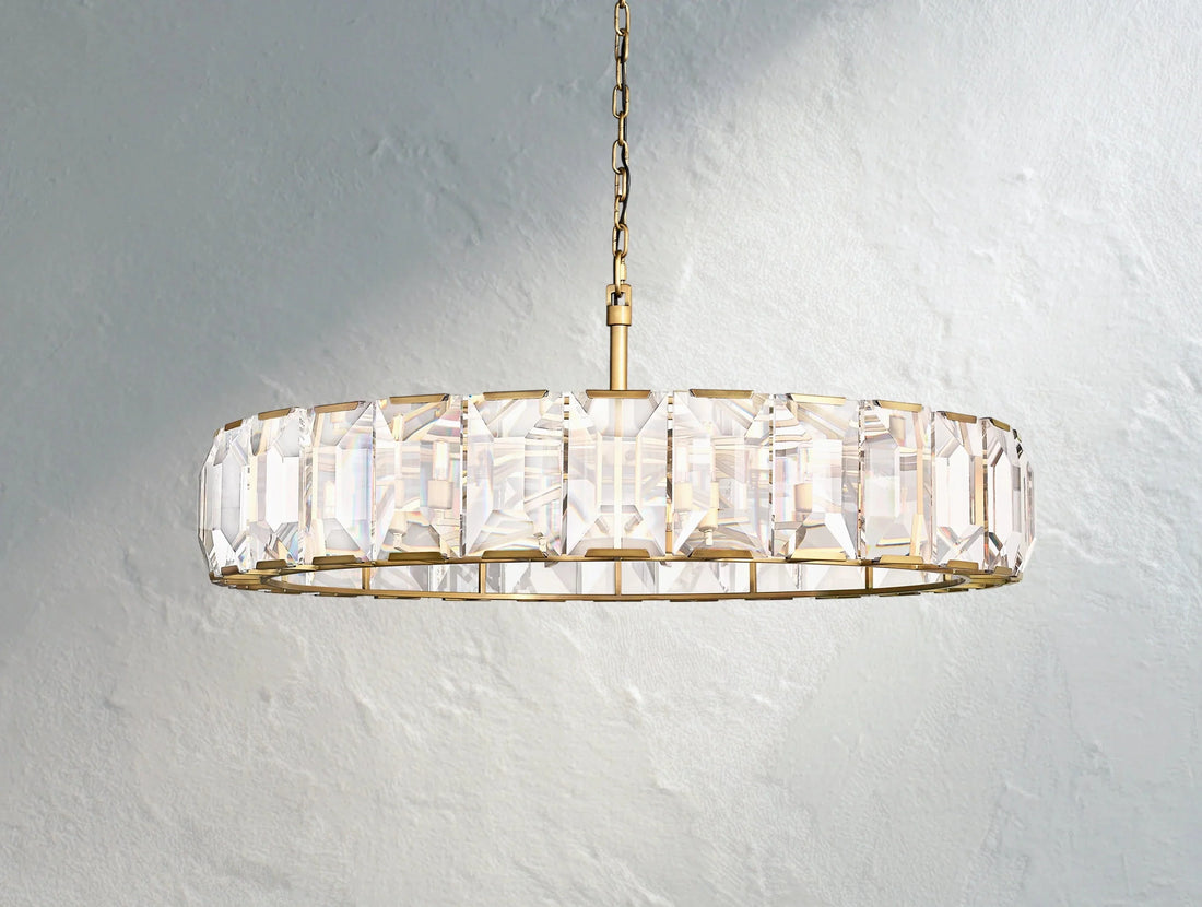 Valonne Crystal Round Chandelier ARDENEL