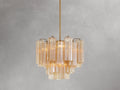 Adois Glass Tiered Round Chandelier - ARDENEL
