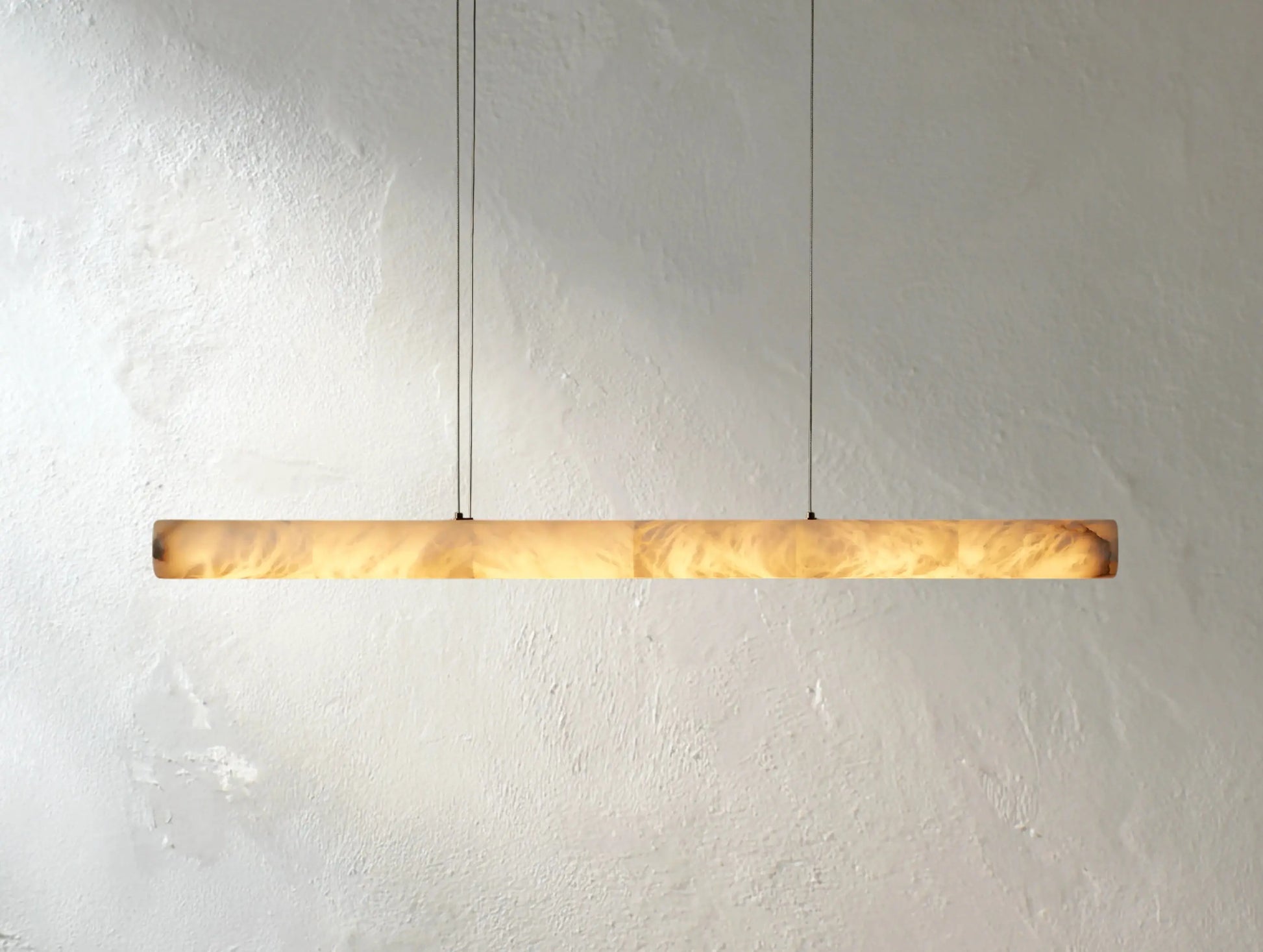 Hamary Chiseled Linear Alabaster Chandelier ARDENEL