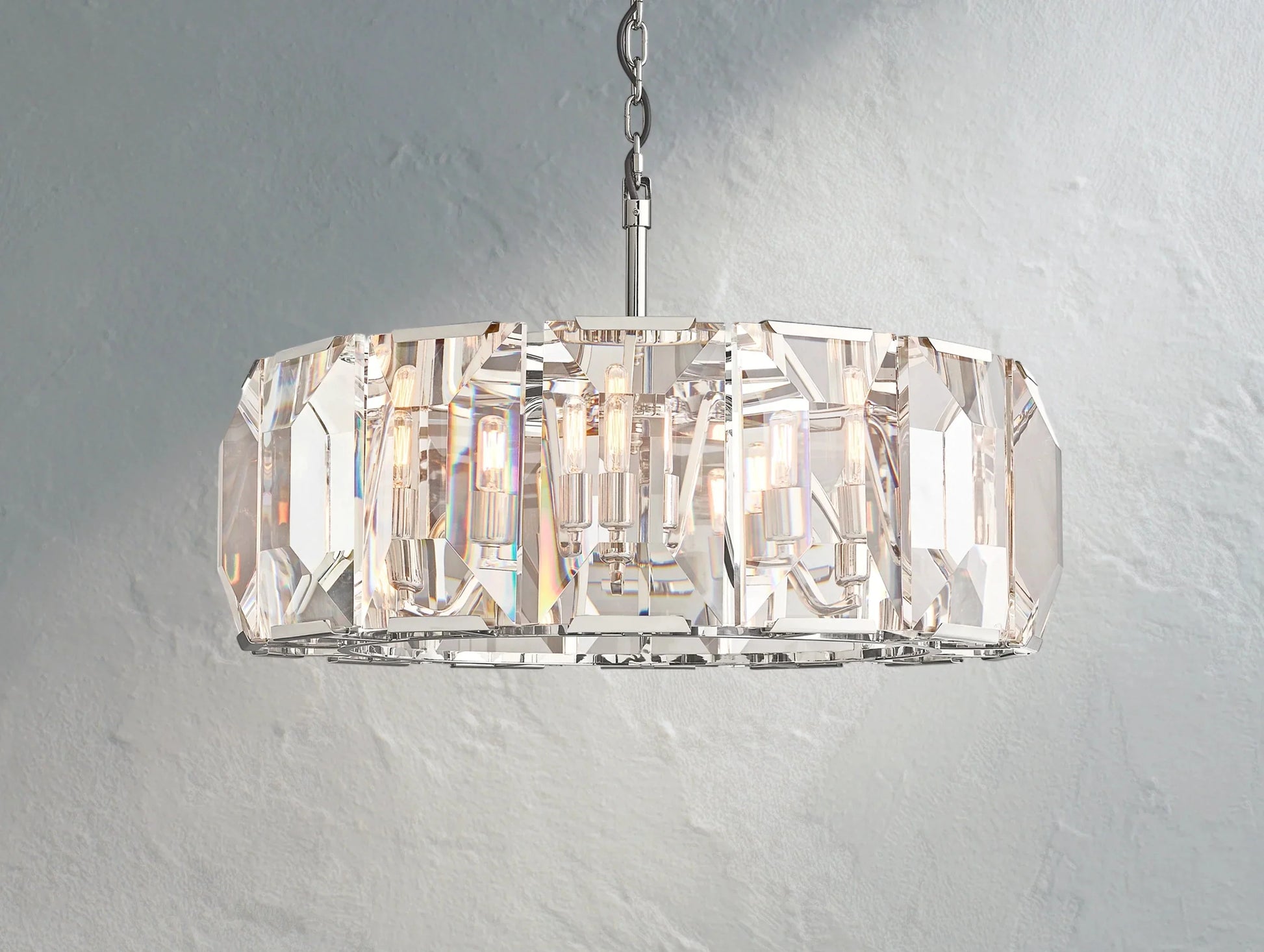 Valonne Crystal Round Chandelier ARDENEL