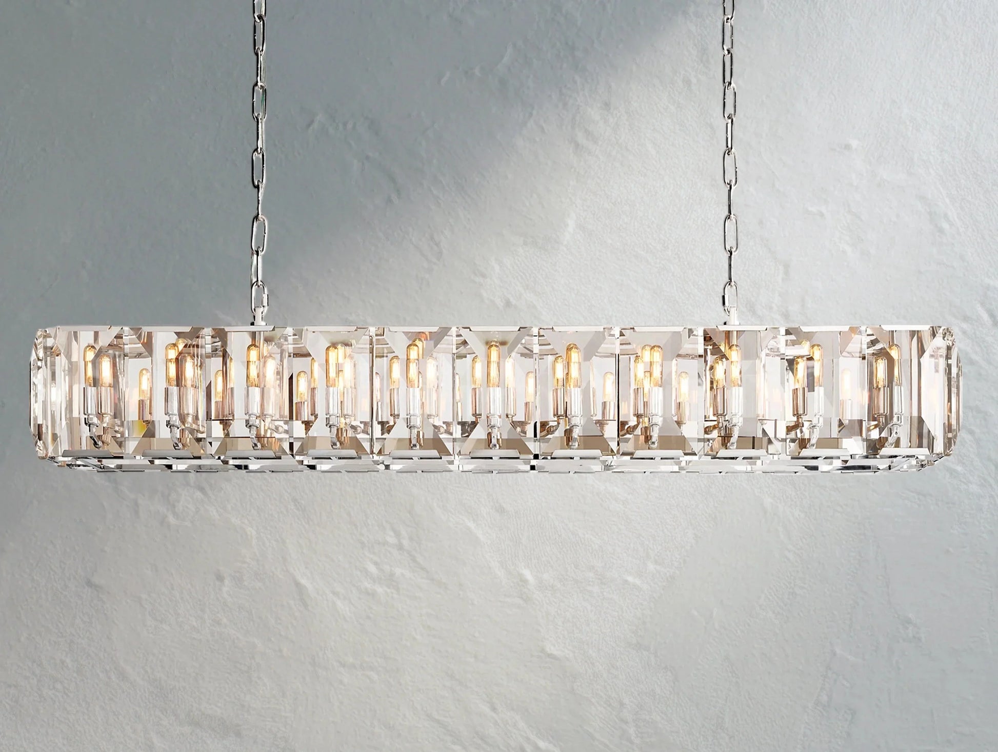 Valonne Crystal Rectangular Chandelier ARDENEL
