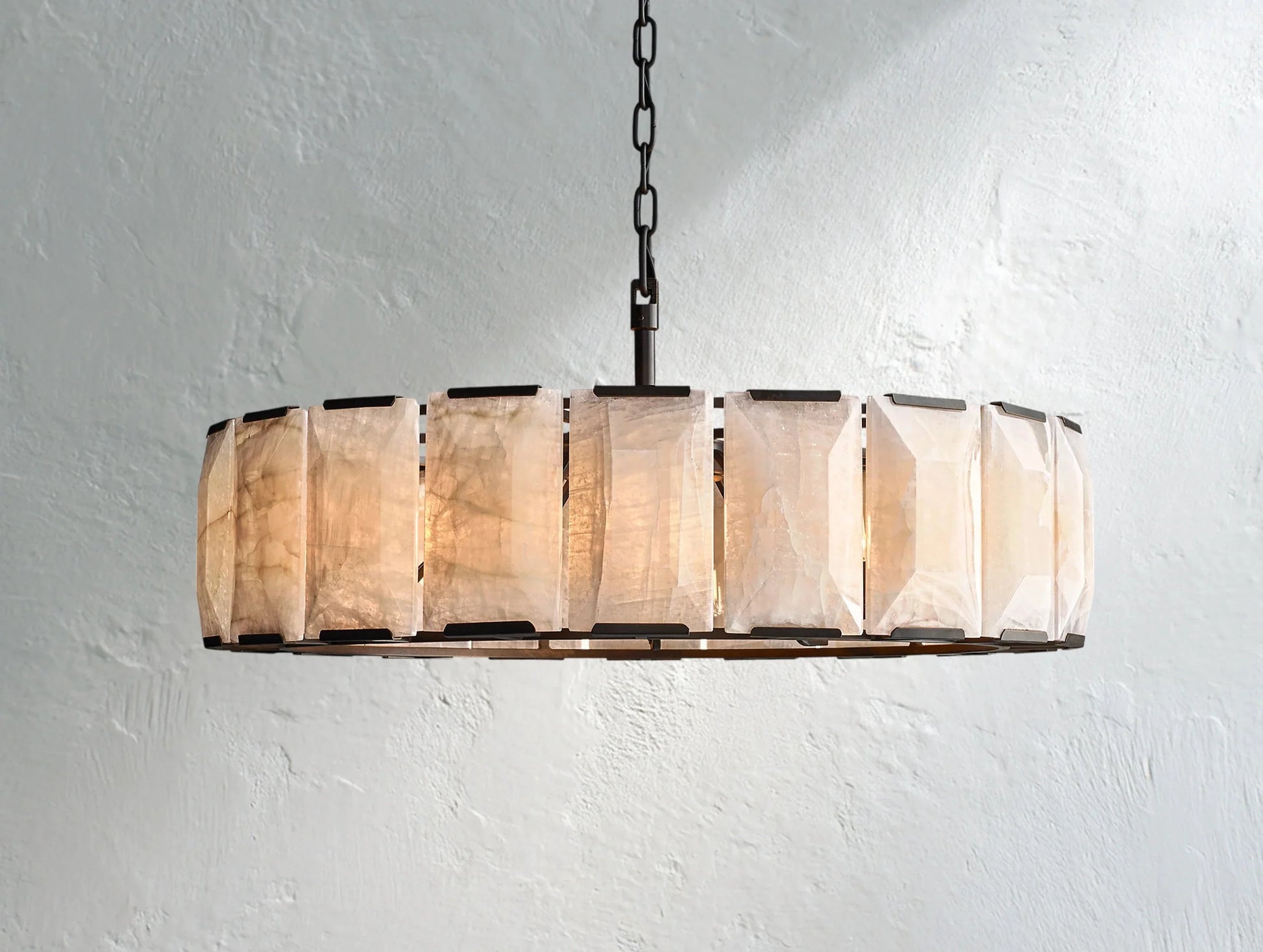 Valonne Calcite Round Chandelier ARDENEL