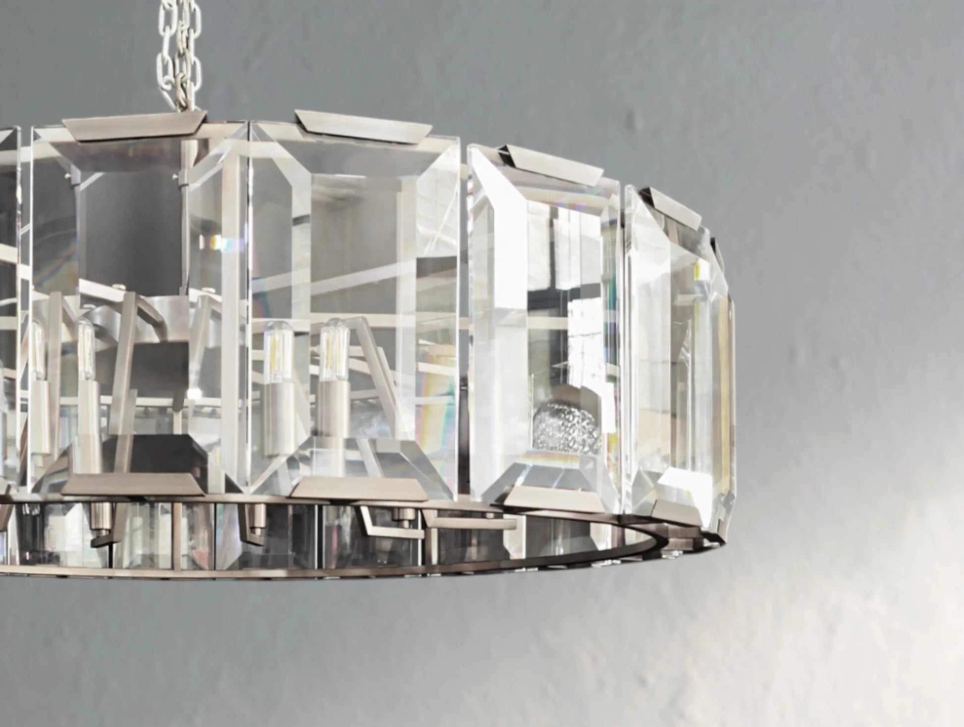 Valonne Crystal Round Chandelier ARDENEL