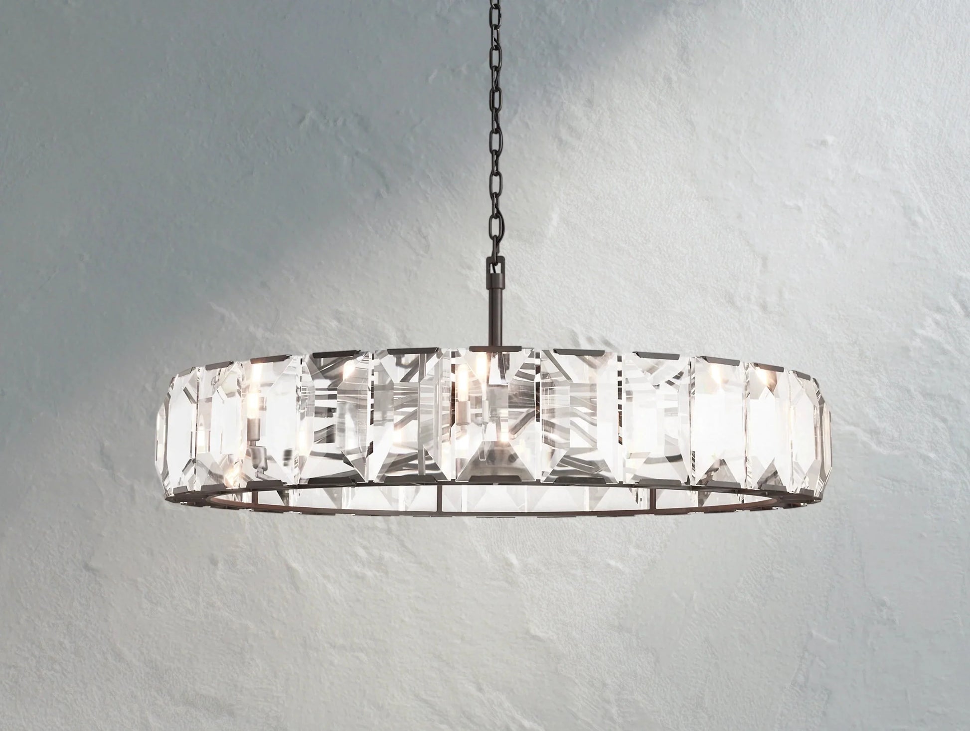 Valonne Crystal Round Chandelier ARDENEL