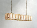 Valonne Calcite Rectangular Chandelier ARDENEL