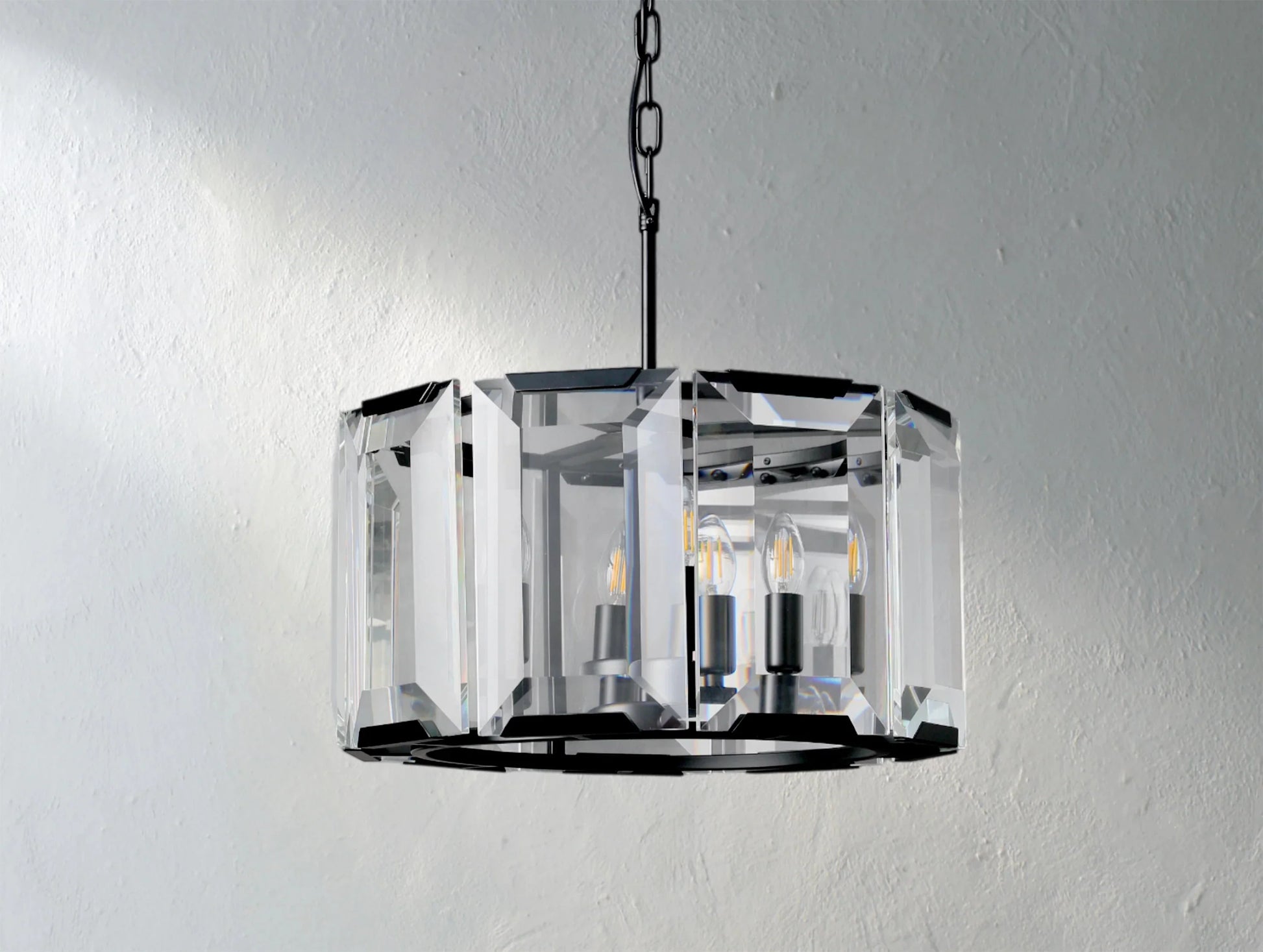Valonne Crystal Round Chandelier ARDENEL