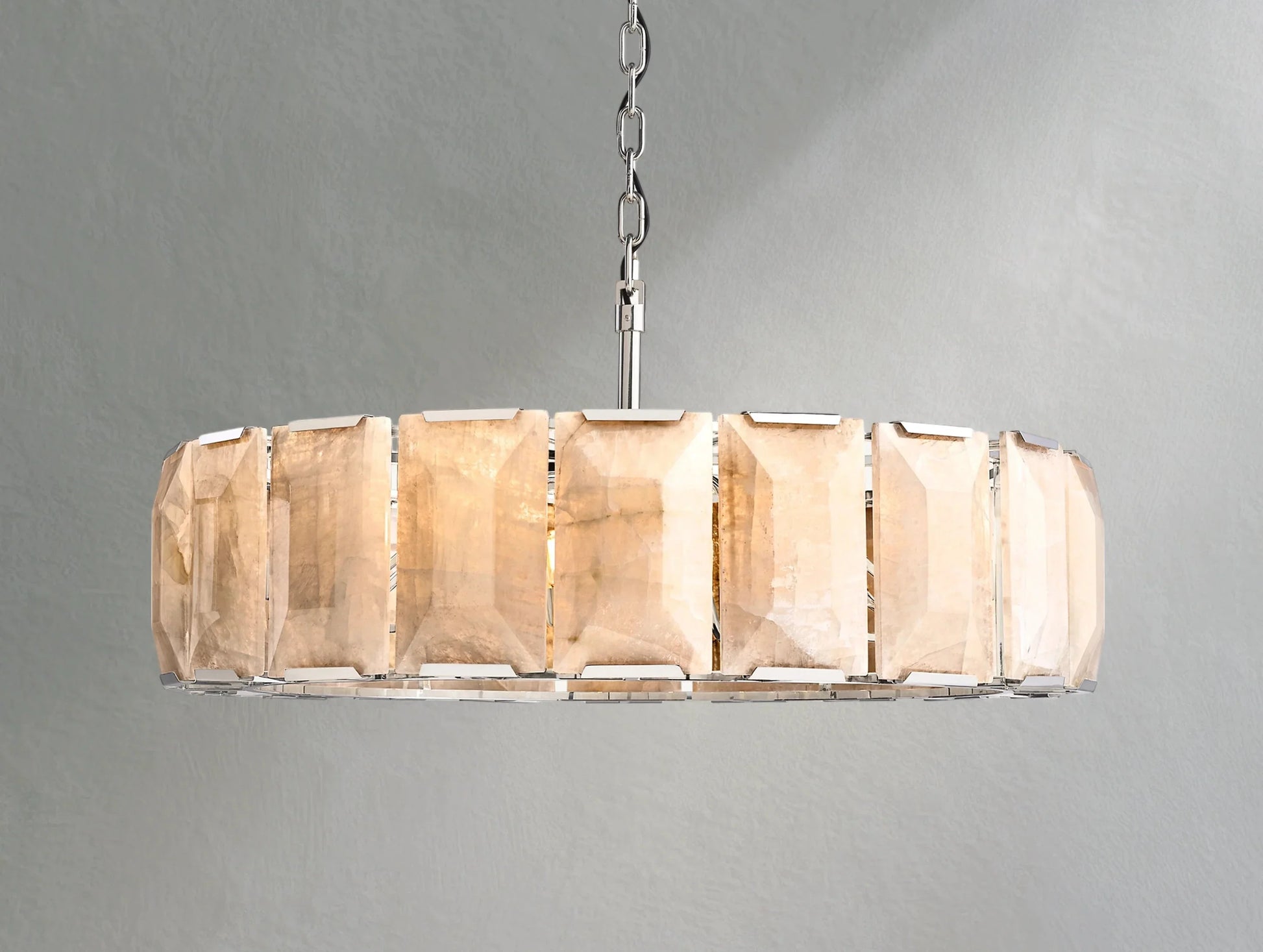 Valonne Calcite Round Chandelier ARDENEL