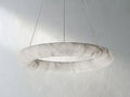 Hamary Round Alabaster Chandelier ARDENEL