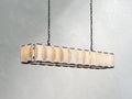 Valonne Calcite Rectangular Chandelier ARDENEL