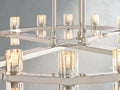 Gearra LED Round Two-Tier Chandelier ARDENEL