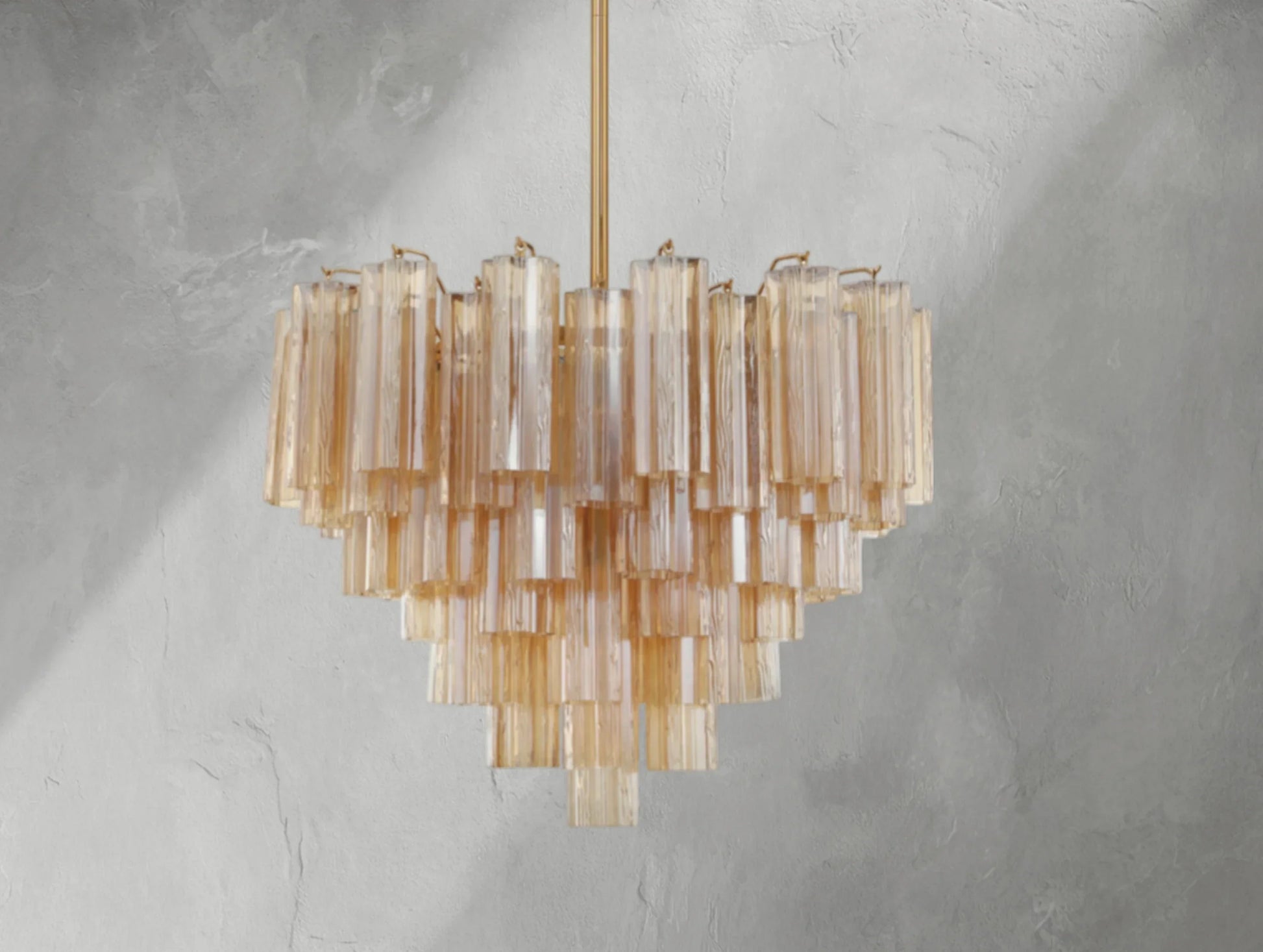Adois Glass Multi-layer Round Chandelier - ARDENEL