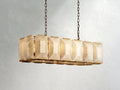 Valonne Calcite Rectangular Chandelier ARDENEL