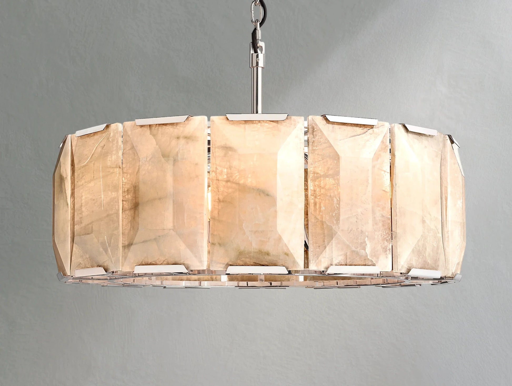 Valonne Calcite Round Chandelier ARDENEL